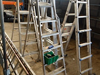 Lot met 8 ladders - afbeelding 9 van  10
