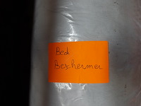 Lot met rollen skai, matrasbeschermer, gordijnstof en luchtkussenfolie - afbeelding 3 van  5