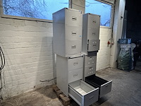 Lot metalen dossierkasten (4) - afbeelding 2 van  3