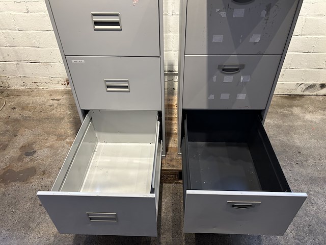 Lot metalen dossierkasten (4) - afbeelding 3 van  3