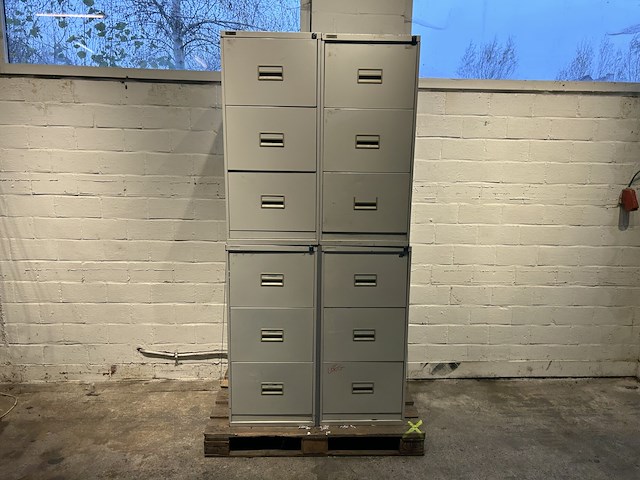 Lot metalen dossierkasten (4) - afbeelding 3 van  3