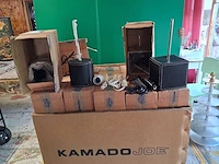 Lot metalen lampvoeten (212 stuks)