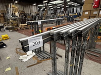 Lot metalen schragen - afbeelding 2 van  2