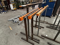 Lot metalen schragen - afbeelding 1 van  1