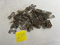 Lot militaria koperen gespen - afbeelding 1 van  1