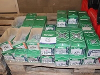 Lot montagematerialen spax