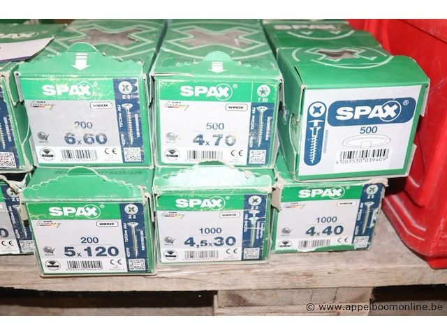Lot montagematerialen spax - afbeelding 3 van  4