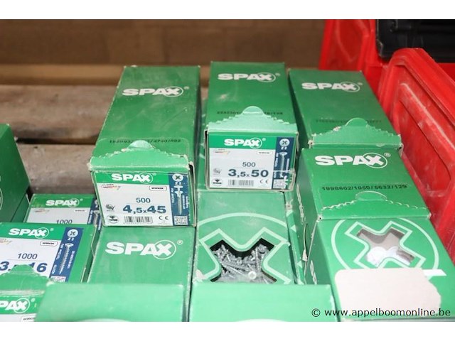 Lot montagematerialen spax - afbeelding 4 van  4