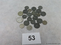 Lot munten - afbeelding 1 van  3