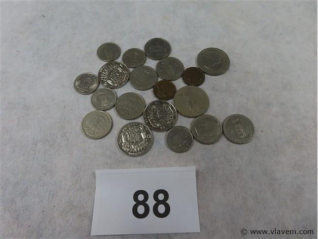 Lot munten - afbeelding 1 van  3