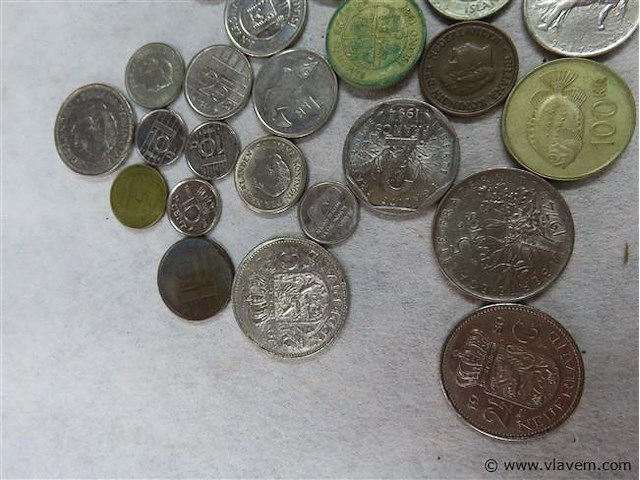 Lot munten - afbeelding 2 van  3
