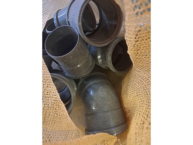 Lot nieuwe pvc bochten - afbeelding 2 van  4