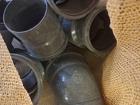 Lot nieuwe pvc bochten - afbeelding 2 van  4