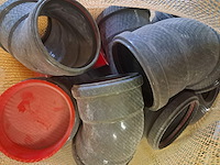 Lot nieuwe pvc bochten - afbeelding 3 van  4