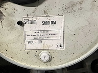 Lot olievaten met diverse olie en opvanbakken - afbeelding 11 van  24