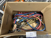 Lot onderdelen voor snijbrandsets.