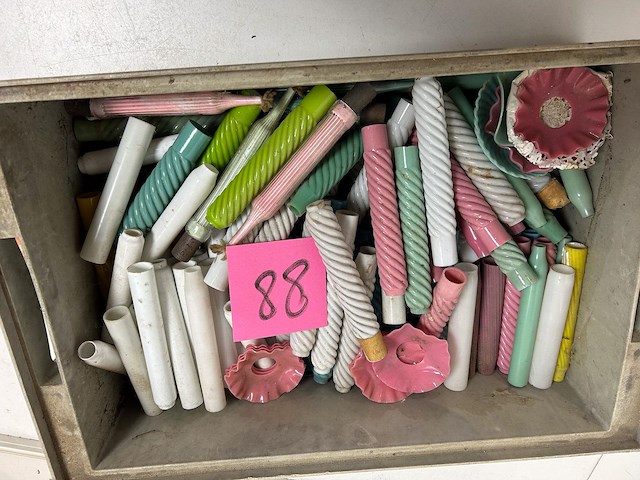 Lot opaline kaarsen - afbeelding 1 van  2