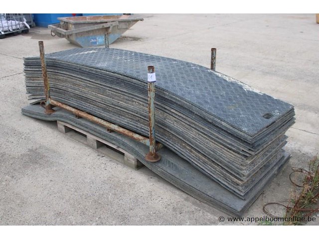 Lot oprijplaten in kunststof - afbeelding 1 van  1
