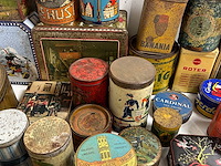 Lot oude blikken dozen 25 items - afbeelding 3 van  4