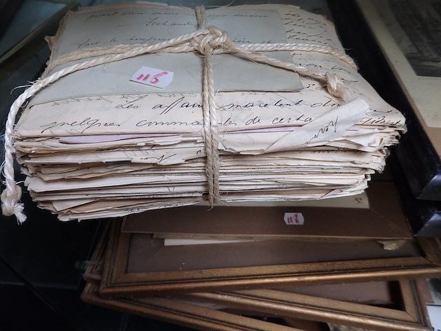 Lot oude brieven - afbeelding 1 van  2