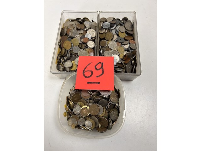 Lot oude munten - afbeelding 1 van  1