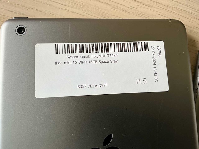 Lot oude tablets – ipad & nexus – voor oude ios/android versies – zonder kabels (5x) - afbeelding 2 van  6