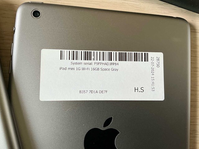 Lot oude tablets – ipad & nexus – voor oude ios/android versies – zonder kabels (5x) - afbeelding 3 van  6