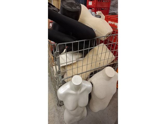 Lot paspoppen en bustes - afbeelding 1 van  2