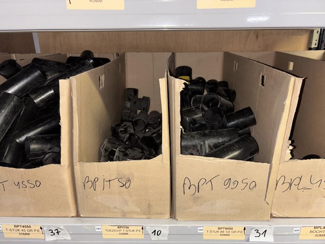 Lot pe koppelstukken / flenzen / stoppen / reductie - afbeelding 3 van  13