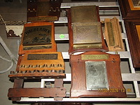 Lot pijp en briefhouders - afbeelding 1 van  3