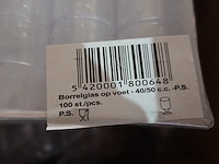 Lot plastieken bekers, tassen en glaasjes - afbeelding 3 van  16