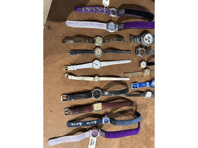 Lot polshorloges (16 items) - afbeelding 2 van  3