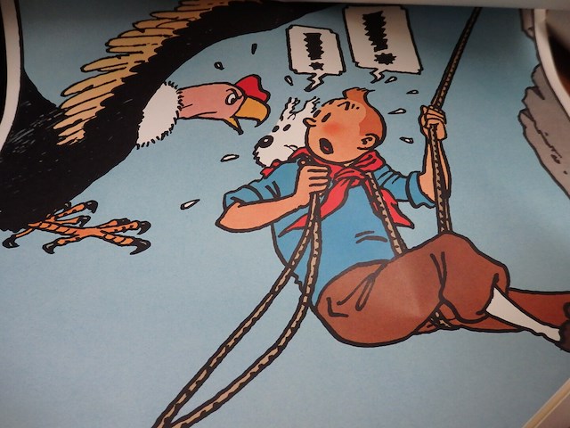 Lot posters tintin - afbeelding 4 van  6