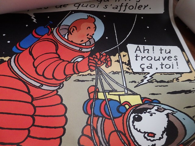 Lot posters tintin - afbeelding 5 van  6