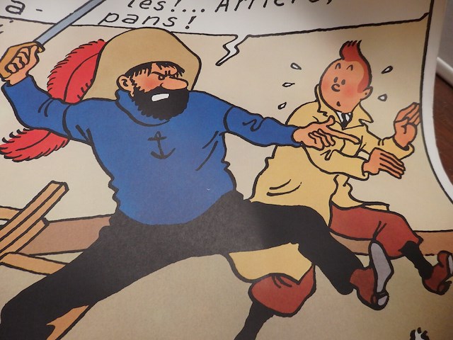Lot posters tintin - afbeelding 6 van  6