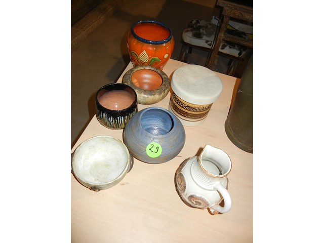 Lot potterie (7stuks) - afbeelding 1 van  1