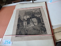 Lot prenten, etsen.. +- 20stuks - afbeelding 1 van  5