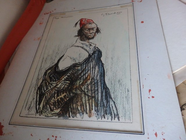 Lot prenten, etsen.. +- 20stuks - afbeelding 2 van  5