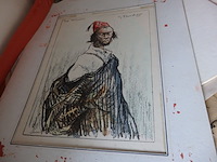 Lot prenten, etsen.. +- 20stuks - afbeelding 2 van  5