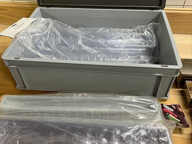 Lot professionele patisserie vormen inox + pvc (177x) - afbeelding 7 van  15