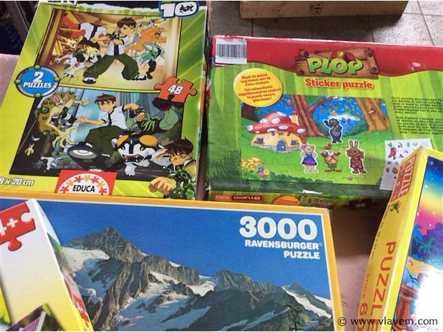 Lot puzzels - afbeelding 2 van  3