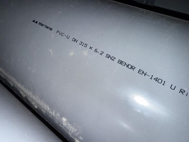 Lot pvc afvoerbuizen - dia 250 - 315 - afbeelding 4 van  5