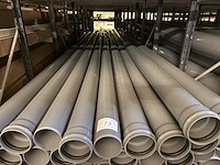 Lot pvc afvoerbuizen - grijs - dia 125 - afbeelding 2 van  4