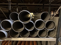 Lot pvc afvoerbuizen - grijs - dia 200 - afbeelding 1 van  4