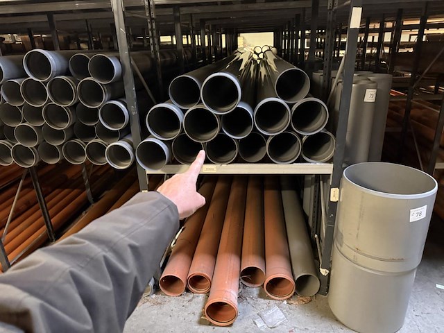 Lot pvc afvoerbuizen - grijs - dia 200 - afbeelding 4 van  4