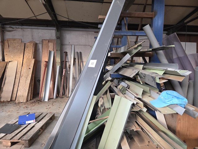 Lot pvc + alu+ zink - afbeelding 3 van  9