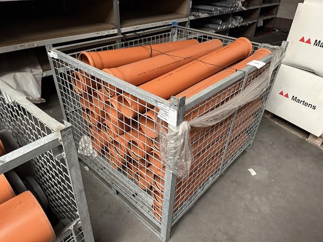 Lot pvc buizen d125mm excl bok - afbeelding 1 van  3