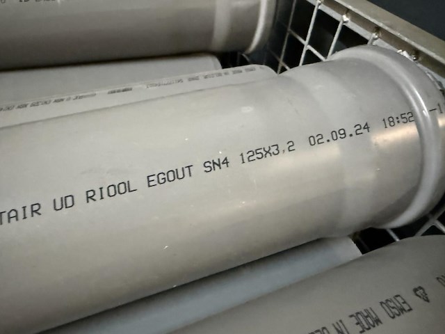 Lot pvc buizen d125mm excl bok - afbeelding 2 van  3