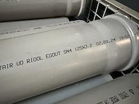 Lot pvc buizen d125mm excl bok - afbeelding 2 van  3