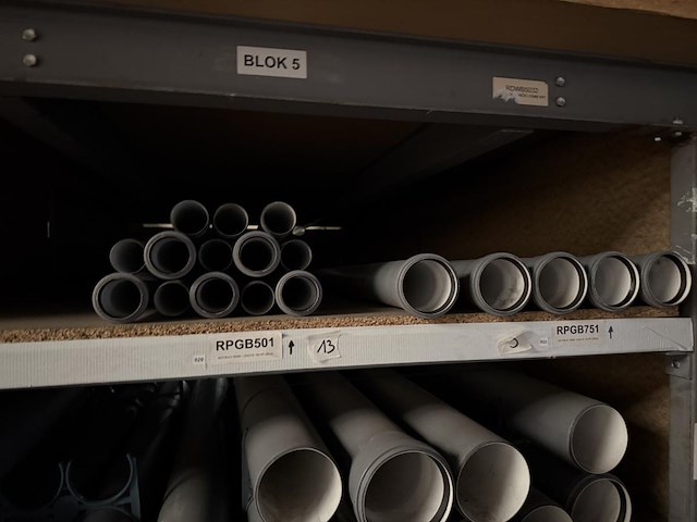 Lot pvc buizen d32/40/90mm - afbeelding 3 van  7